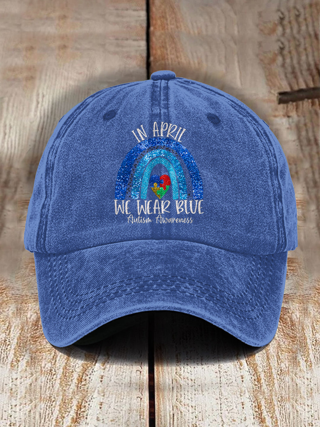 Autism Awareness Printed Baseball Cap