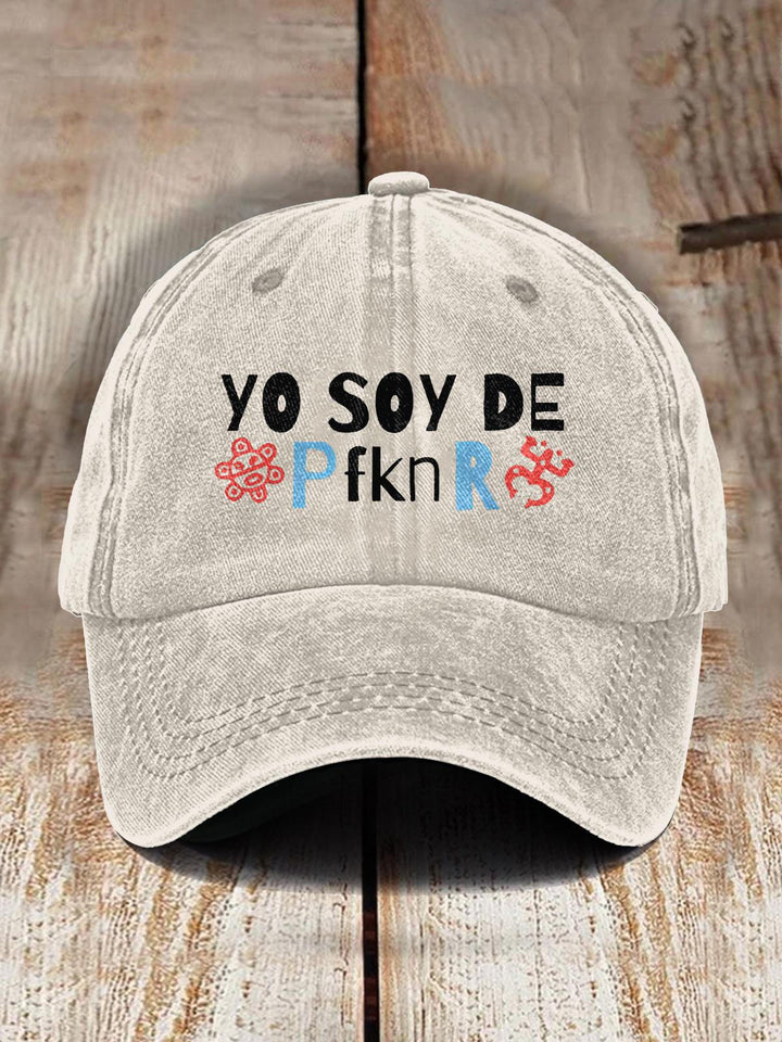 P Fkn R Silhouette For Cricut Printed Baseball Cap