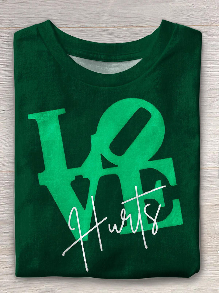 Loves Hurts Philadelphia Crew Neck T-shirt