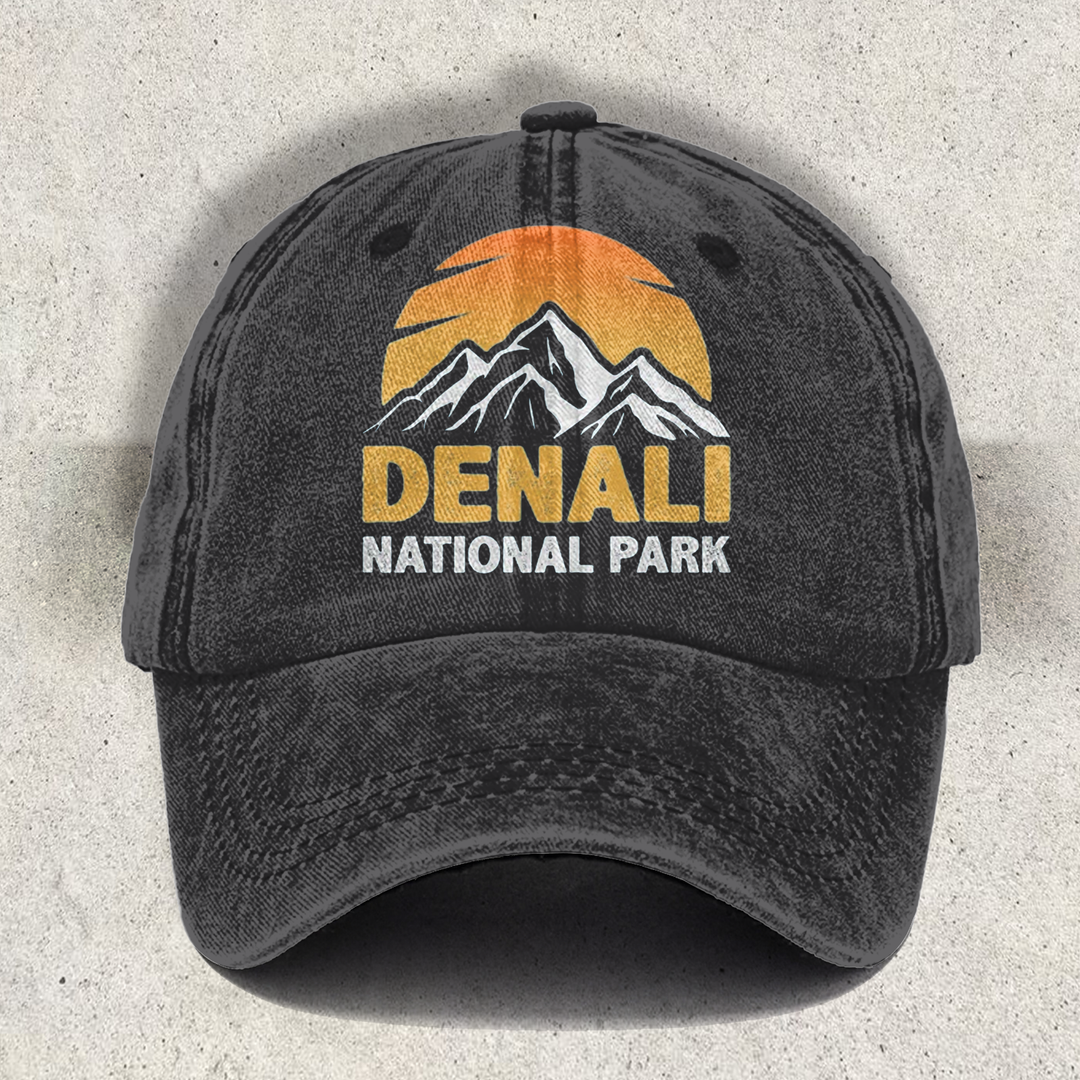 Denali National Park Hiking Travel Camping Baseball Cap