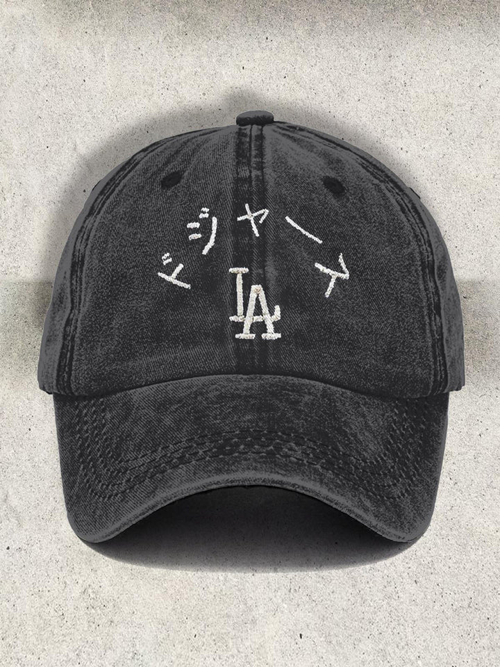 Yoshinobu Yamamoto Dodger's Printed Baseball Cap