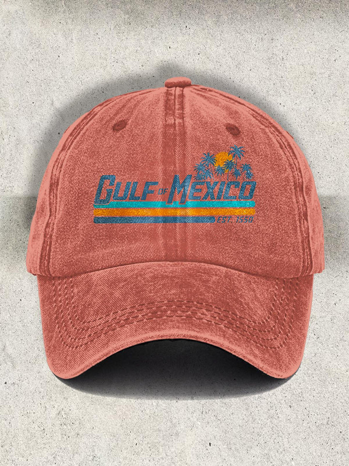 Gulf Coast Print Baseball Cap