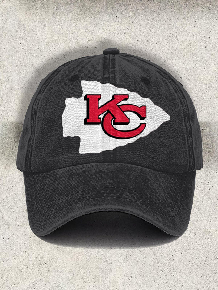 Chiefs Kansas Print Football Cap