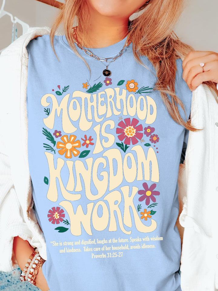 Christian Mom Crew Neck T-shirt