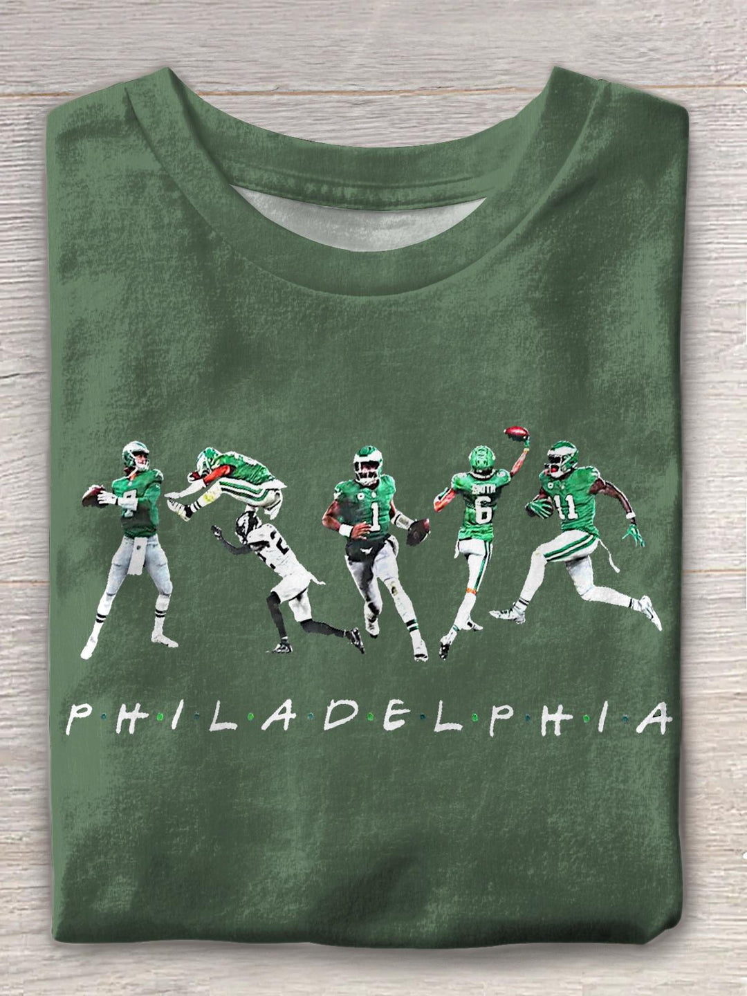 Philadelphia Football Championship Crew Neck T-shirt