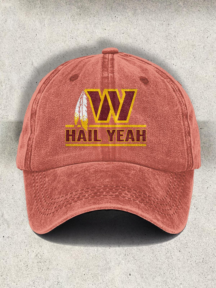 Washington Commander Print Baseball Cap