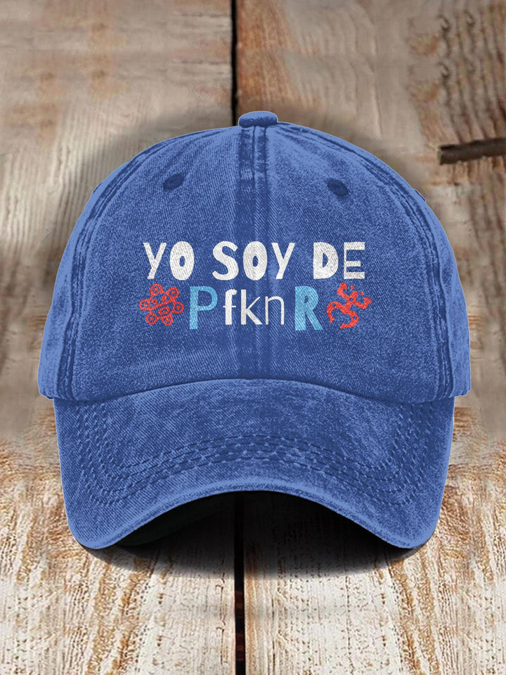 P Fkn R Silhouette For Cricut Printed Baseball Cap