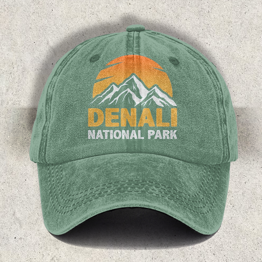 Denali National Park Hiking Travel Camping Baseball Cap