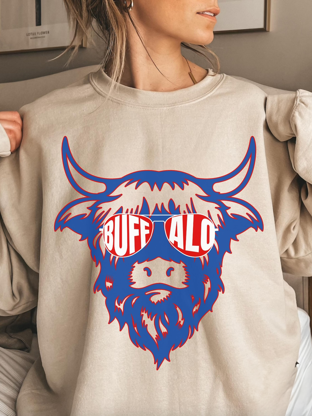 Cute Buffalo Bills Football Sweatshirt