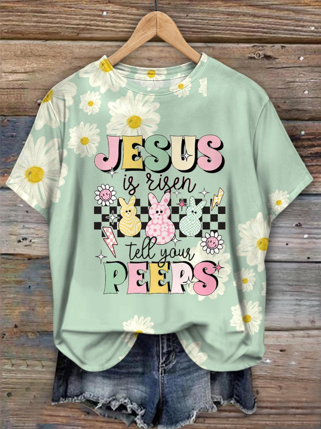 Jesus is Risen Tell Your Peeps T-shirt