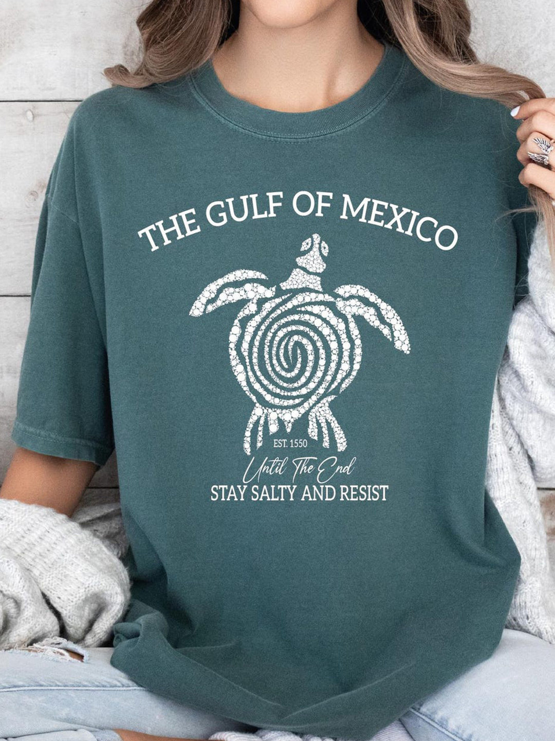 Gulf of Mexico Beach Crew Neck T-shirt