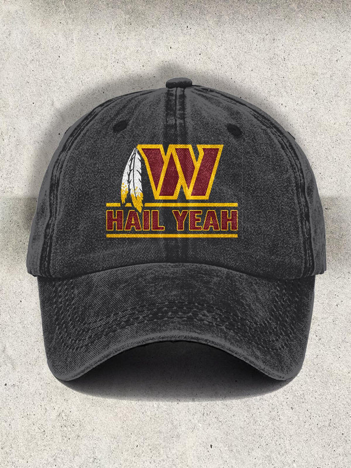 Washington Commander Print Baseball Cap