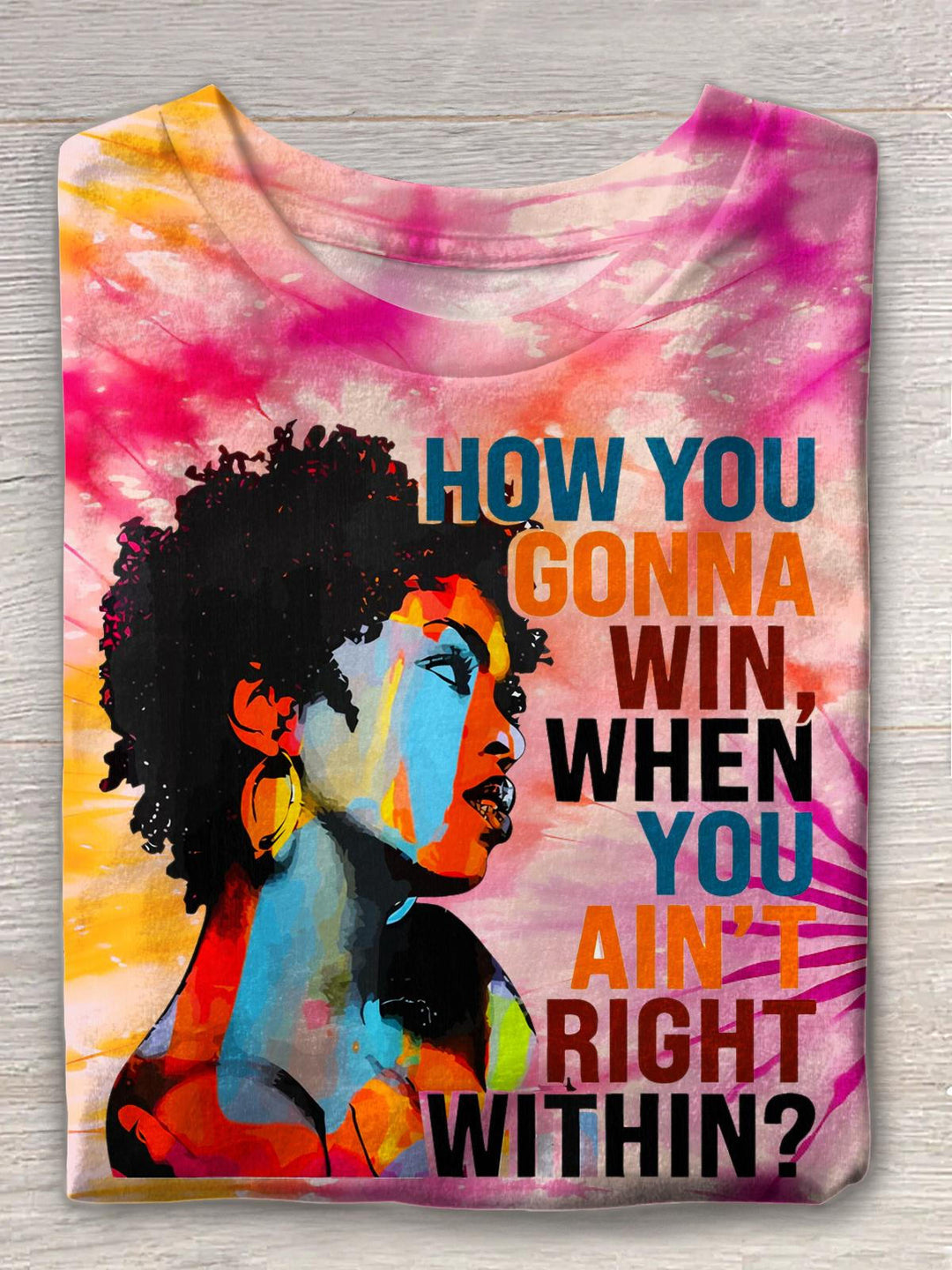 How You'll Win When You're Not In The Moment Lauryn Hill Crew Neck T-shirt