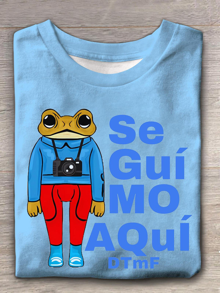 Seguimos Aquí Dtmf Crew Neck T-shirt