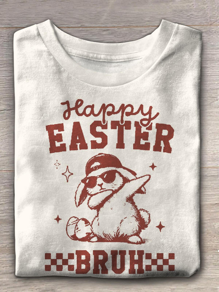 Happy Easter Bruh Crew Neck T-shirt