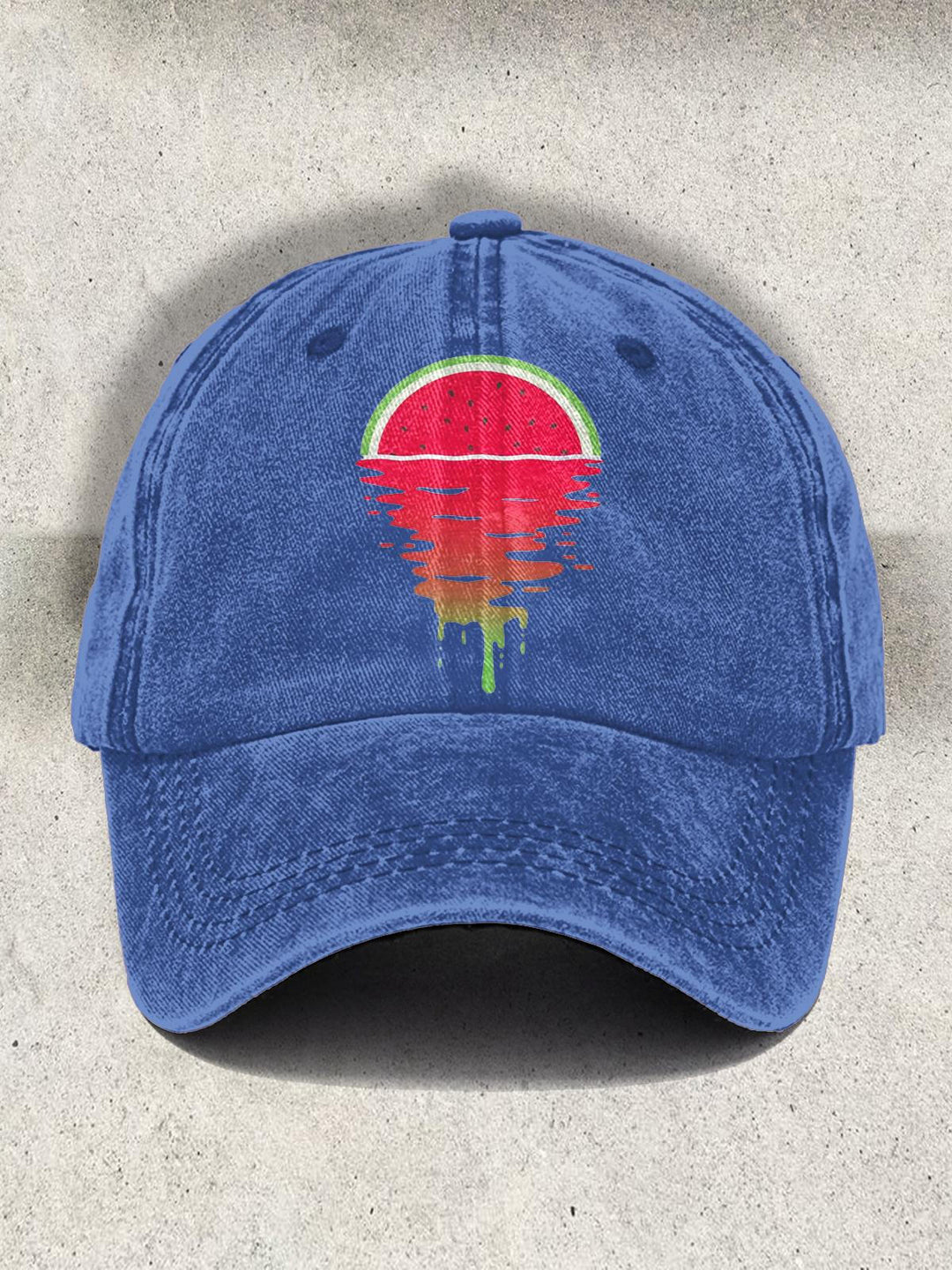 Summer Watermelon Printed Baseball Cap