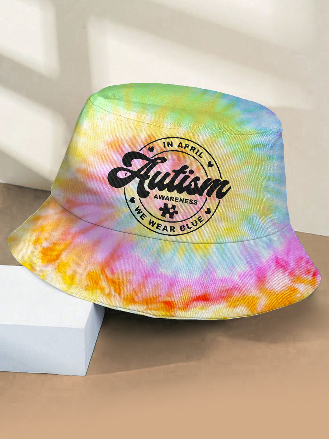 Autism Awareness Bucket Hat