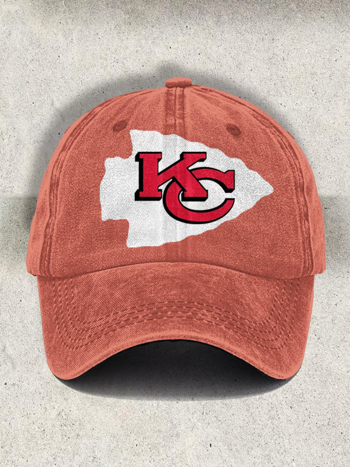 Chiefs Kansas Print Football Cap