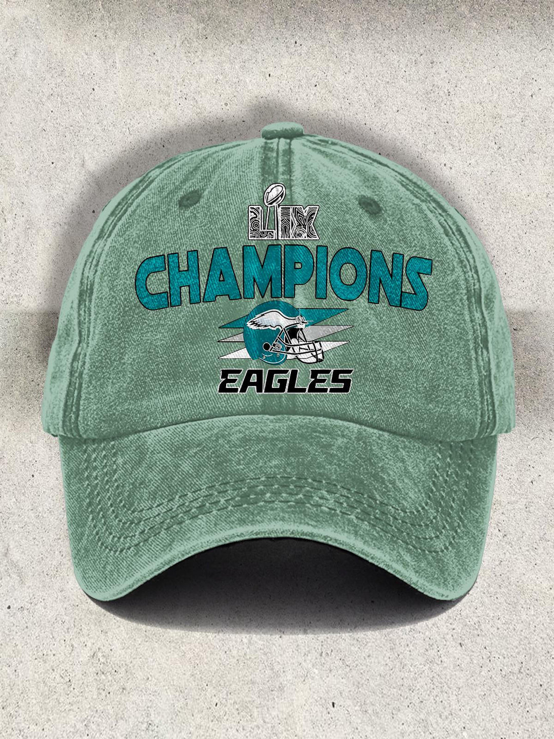 Eagles Champions Print Baseball Cap