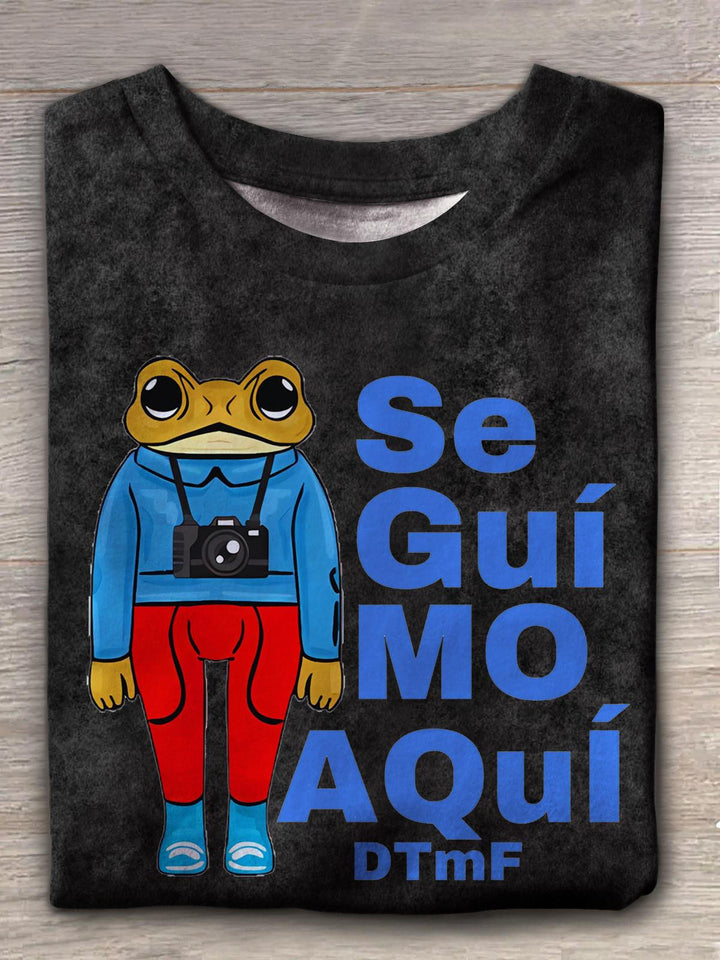 Seguimos Aquí Dtmf Crew Neck T-shirt