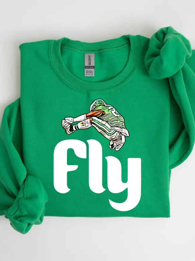 Fly Backwards Football Sweatshirt