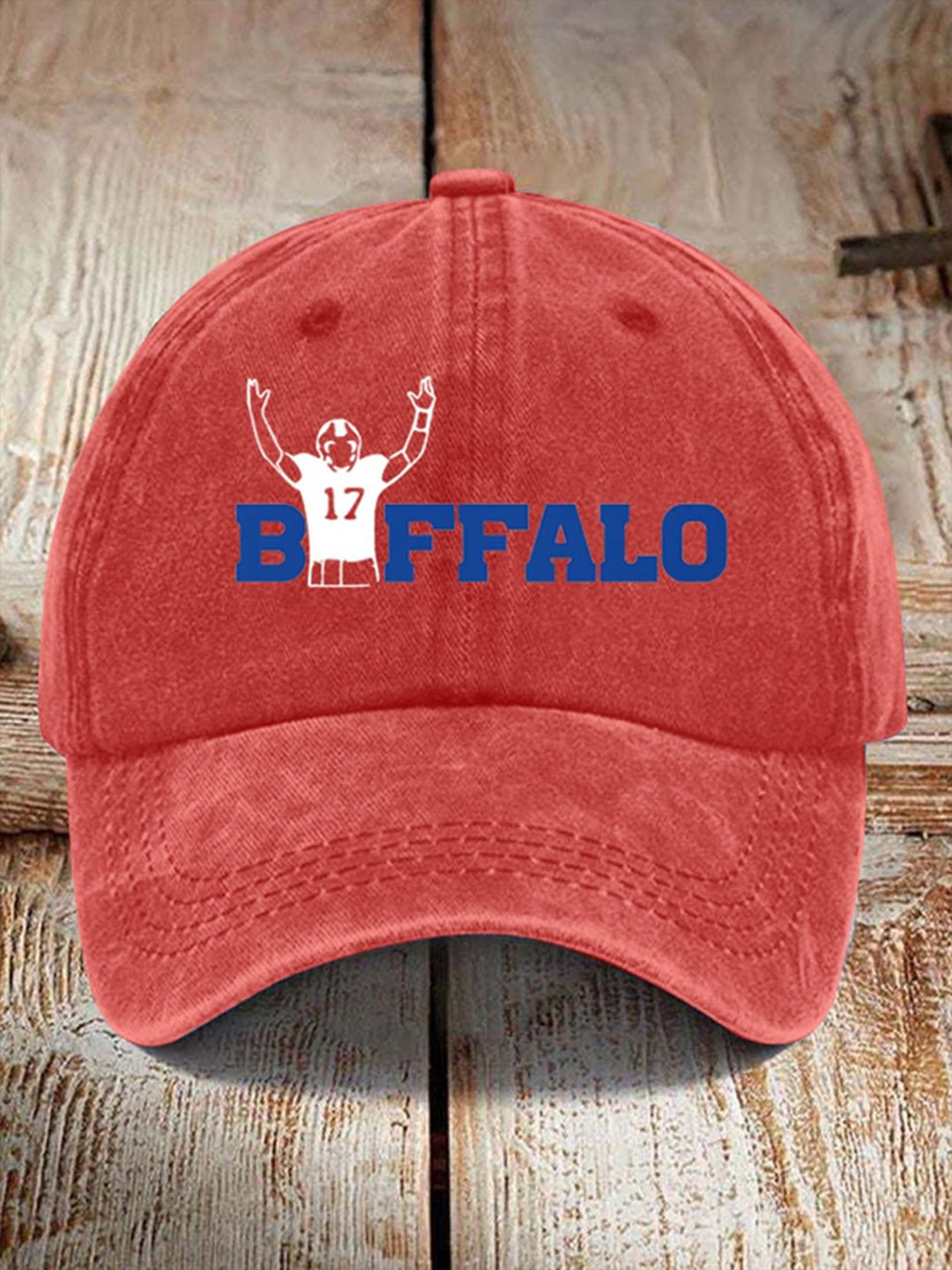 Congratulations Bills Printed Baseball Cap