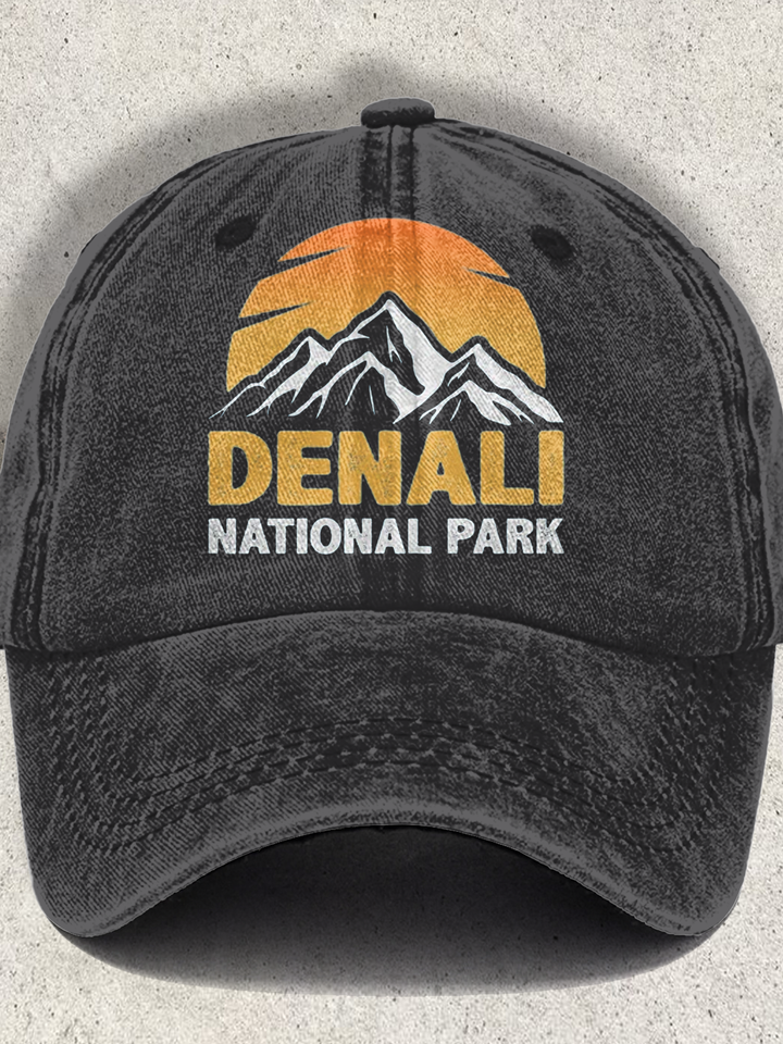 Denali National Park Hiking Travel Camping Baseball Cap