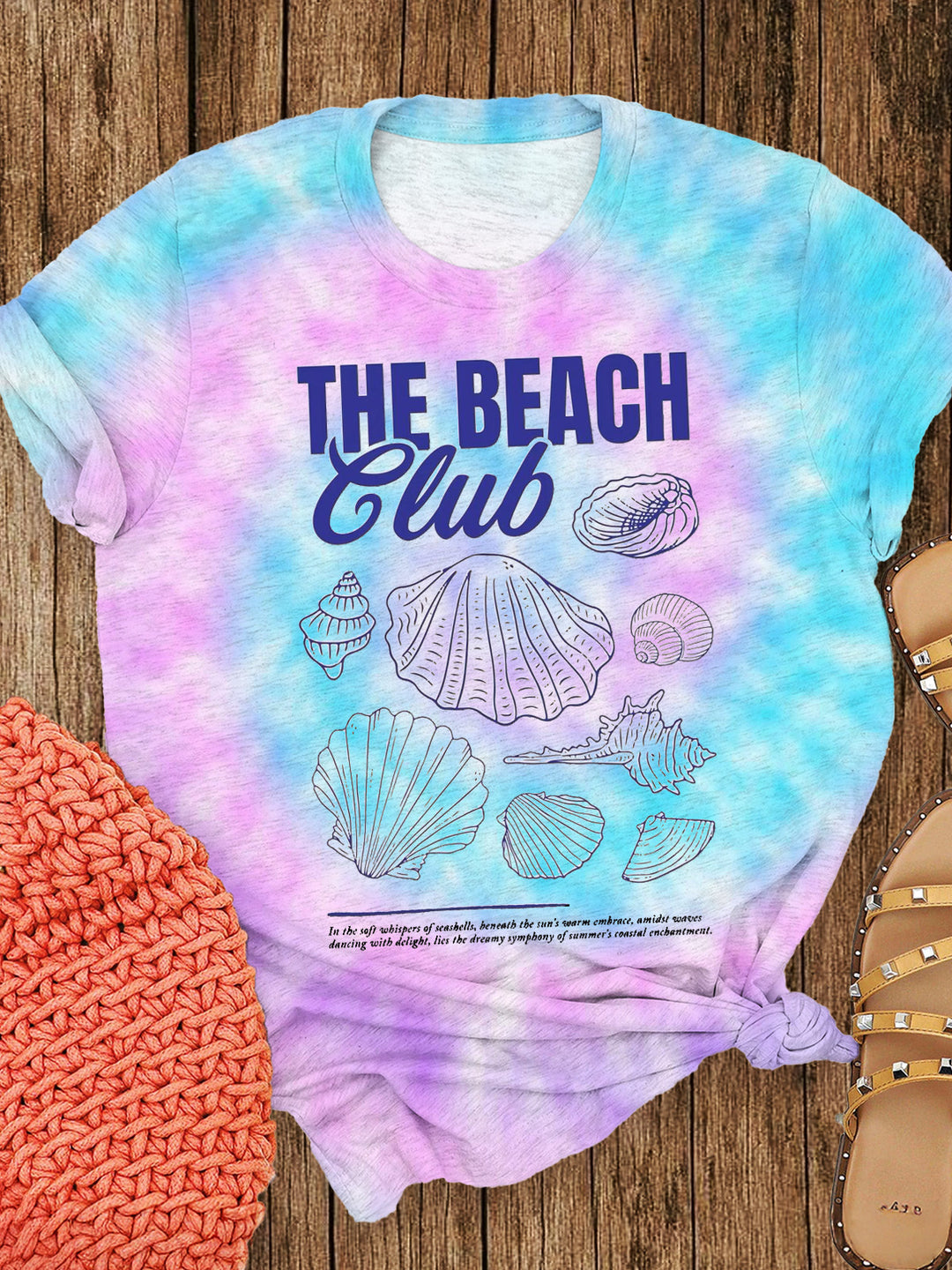 The Beach Club Crew Neck T-shirt