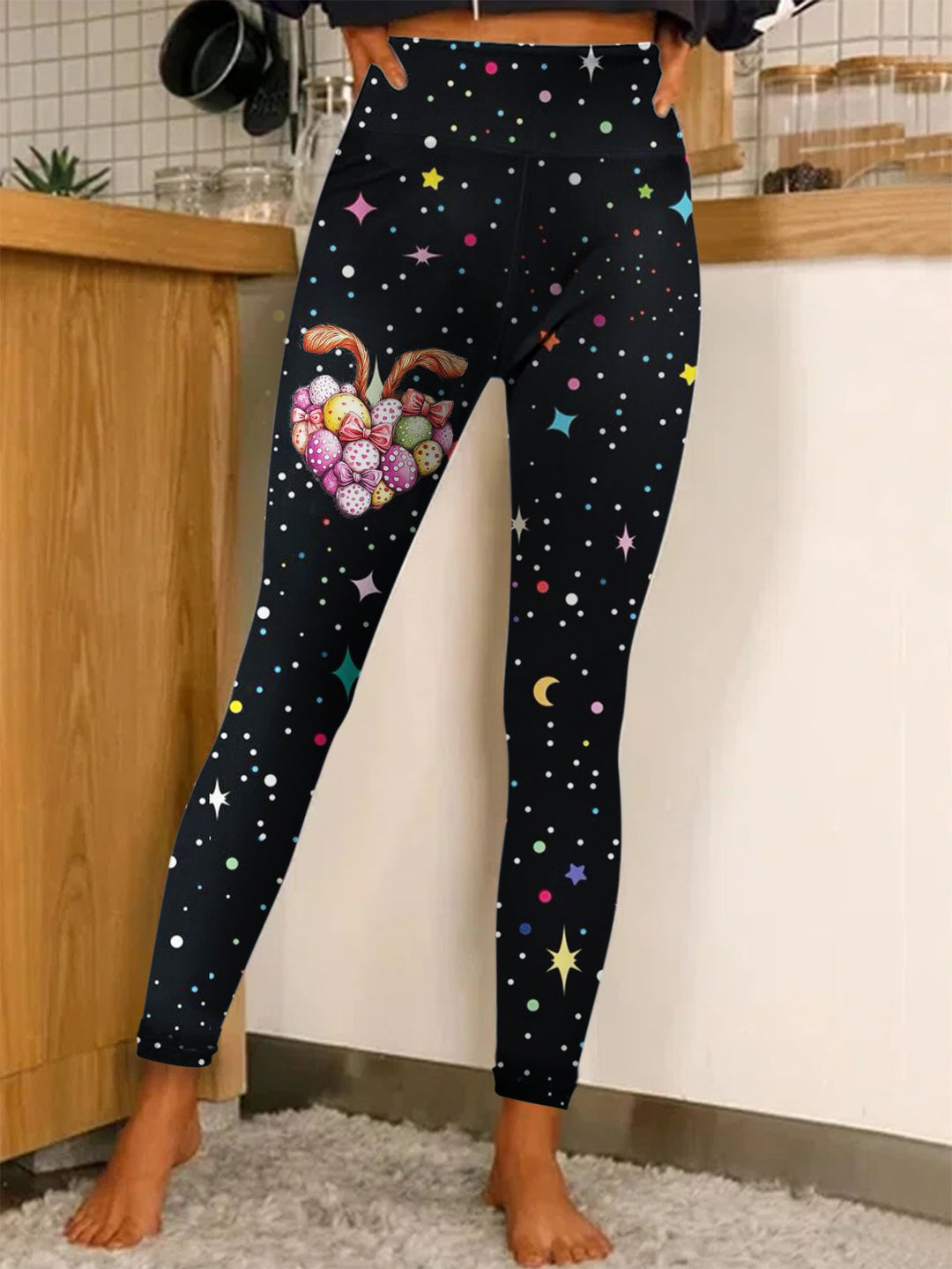 Easter Day Print Leggings