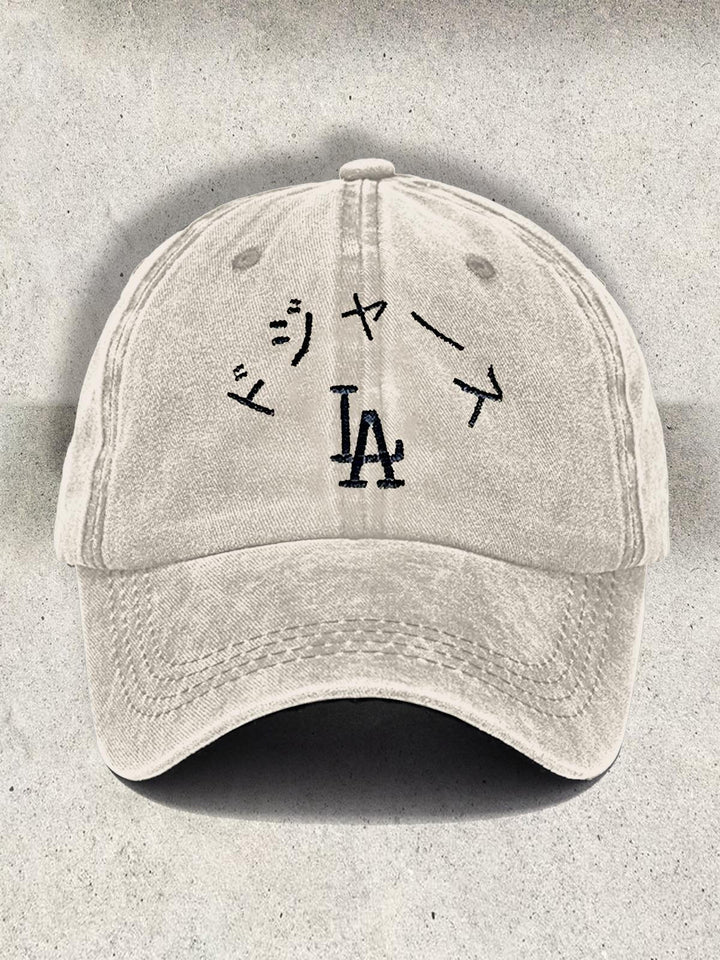 Yoshinobu Yamamoto Dodger's Printed Baseball Cap